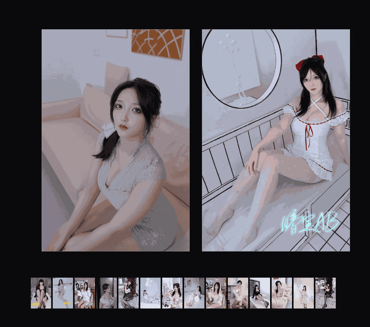 《暗宝AB收藏集》表情包&高清壁纸，支持导入微信和QQ作为表情包-哔哩小岛