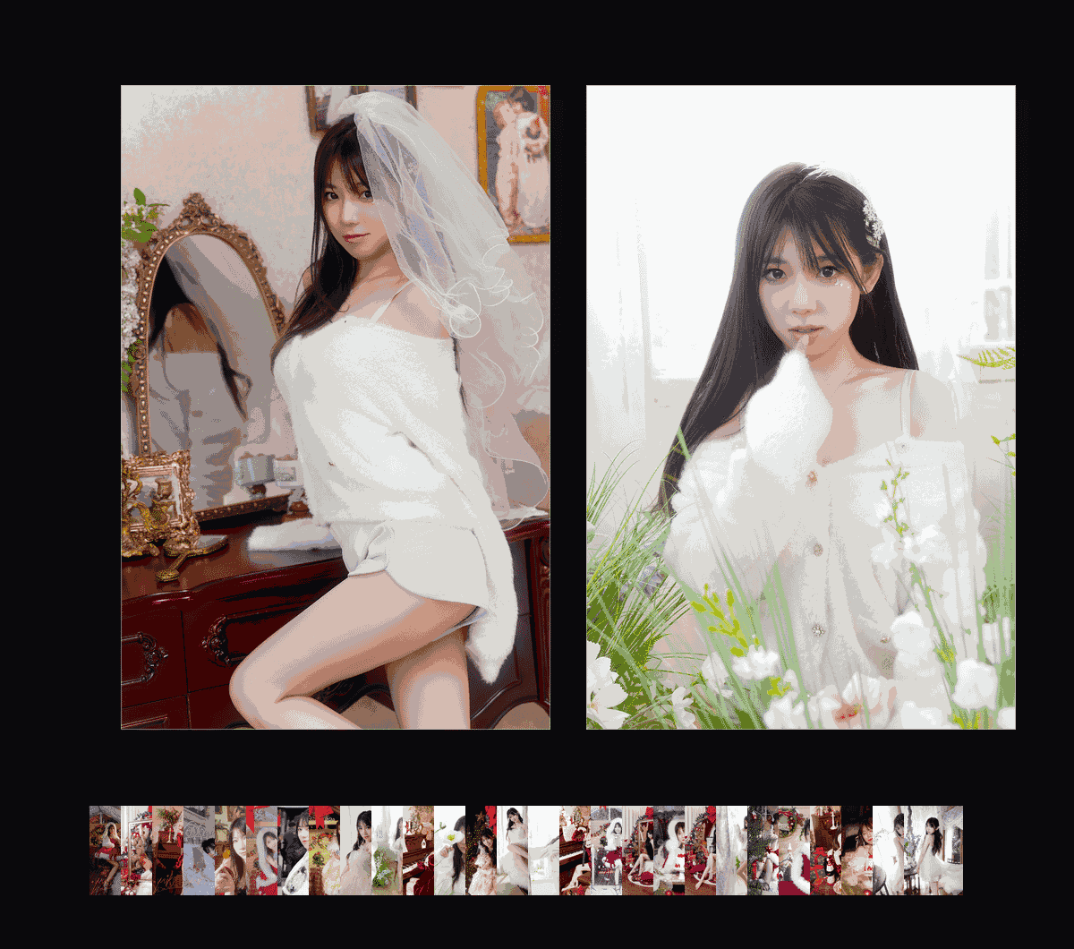 《有希小酱收藏集-圣诞奇缘》表情包&高清壁纸，支持导入微信和QQ作为表情包-哔哩小岛