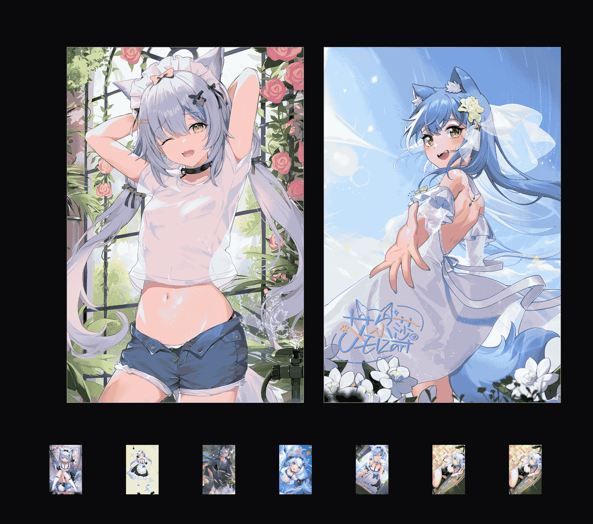 《艾尔莎_Channel收藏集》表情包&高清壁纸，支持导入微信和QQ作为表情包-哔哩小岛