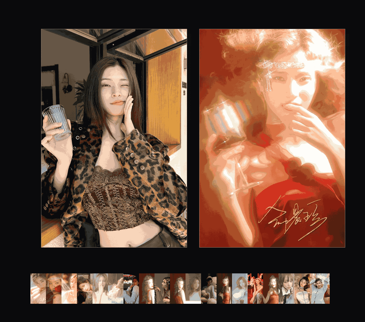 《钟晨瑶》表情包&高清壁纸，支持导入微信和QQ作为表情包-哔哩小岛