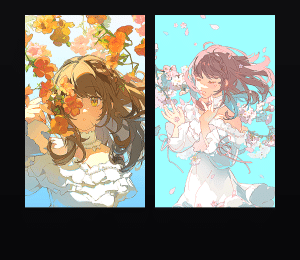 《花季风系少女》表情包&高清壁纸，支持导入微信和QQ作为表情包-表情包小岛