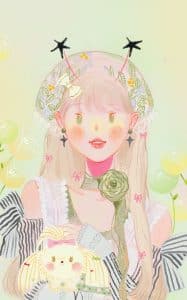 《花语梦境》表情包&高清壁纸，支持导入微信和QQ作为表情包-表情包小岛