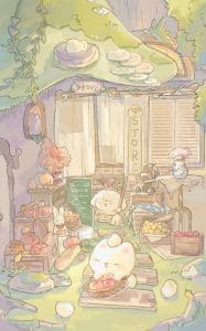 《森林小店》表情包&高清壁纸，支持导入微信和QQ作为表情包-表情包小岛