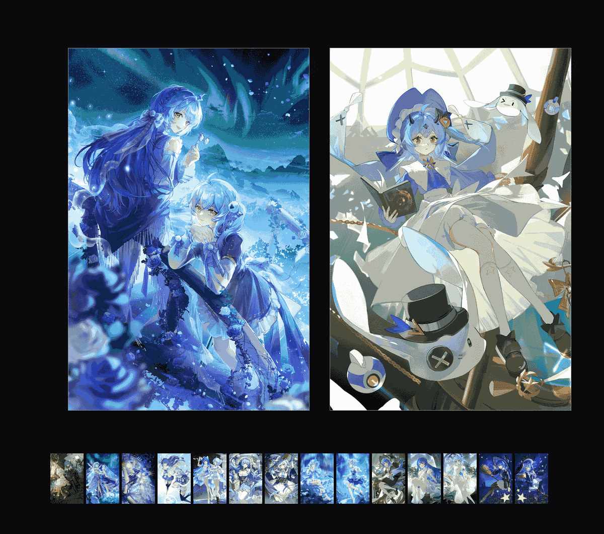 《2233·幻境序曲-魔女之夜》表情包&高清壁纸，支持导入微信和QQ作为表情包-哔哩小岛