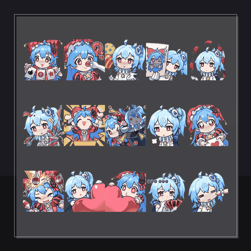 2233·少女日记-马戏童话  表情包预览