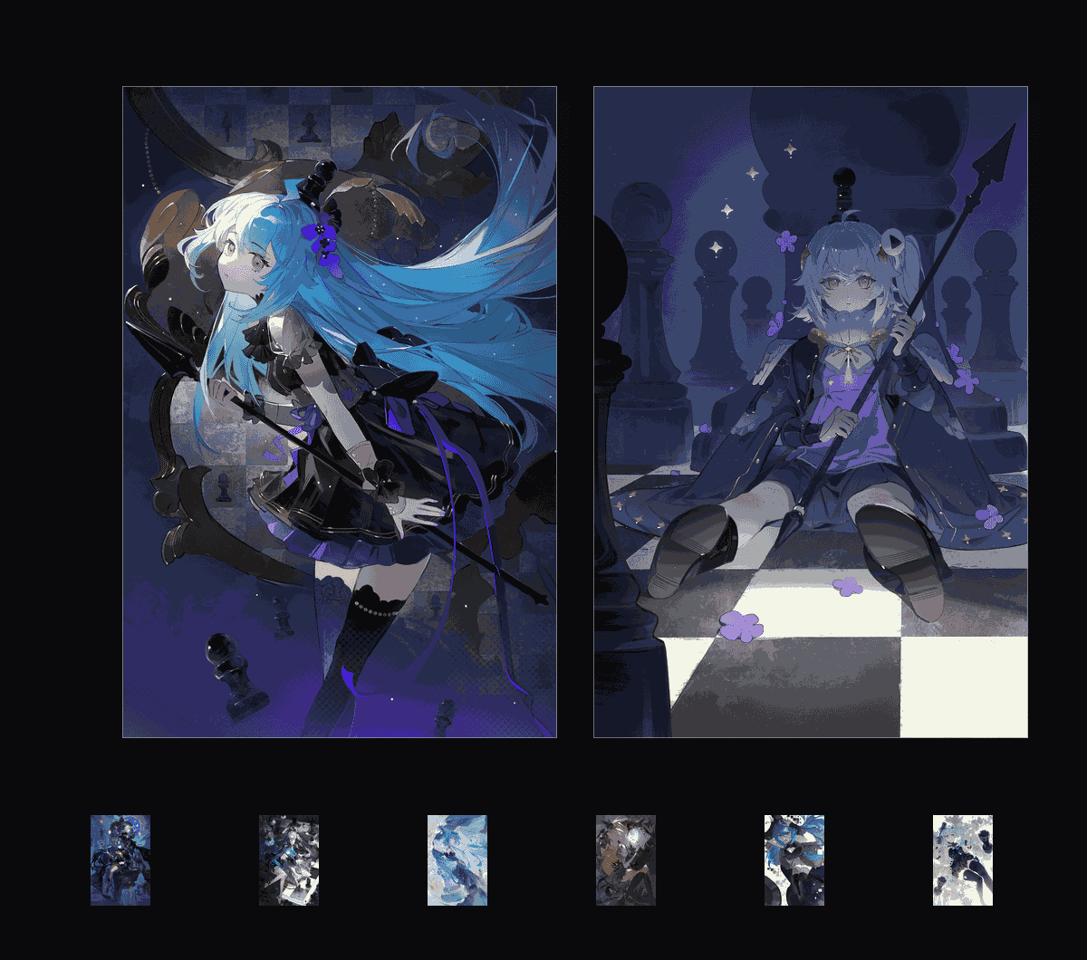 《2233·幻境序曲-墨盘》表情包&高清壁纸，支持导入微信和QQ作为表情包-表情包小岛