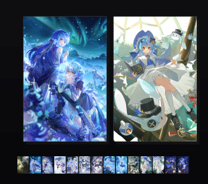 《2233·幻境序曲-魔女之夜》表情包&高清壁纸，支持导入微信和QQ作为表情包-表情包小岛