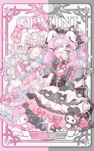 《双子星少女》表情包&高清壁纸，支持导入微信和QQ作为表情包-表情包小岛