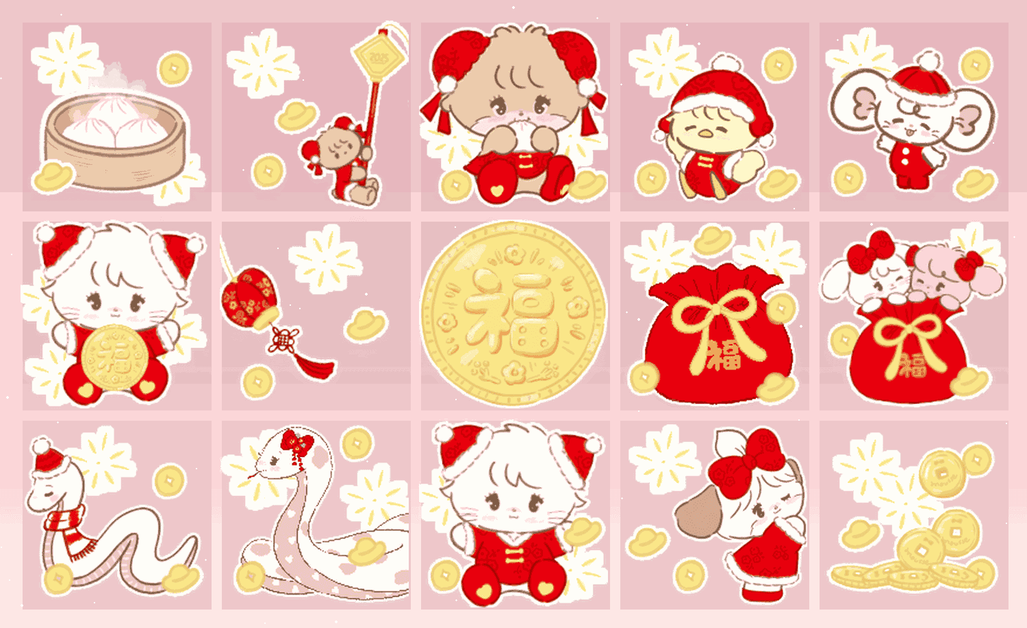 新年mikko 表情包预览
