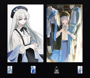 《深水怠Darara·回首》表情包&高清壁纸，支持导入微信和QQ作为表情包-表情包小岛