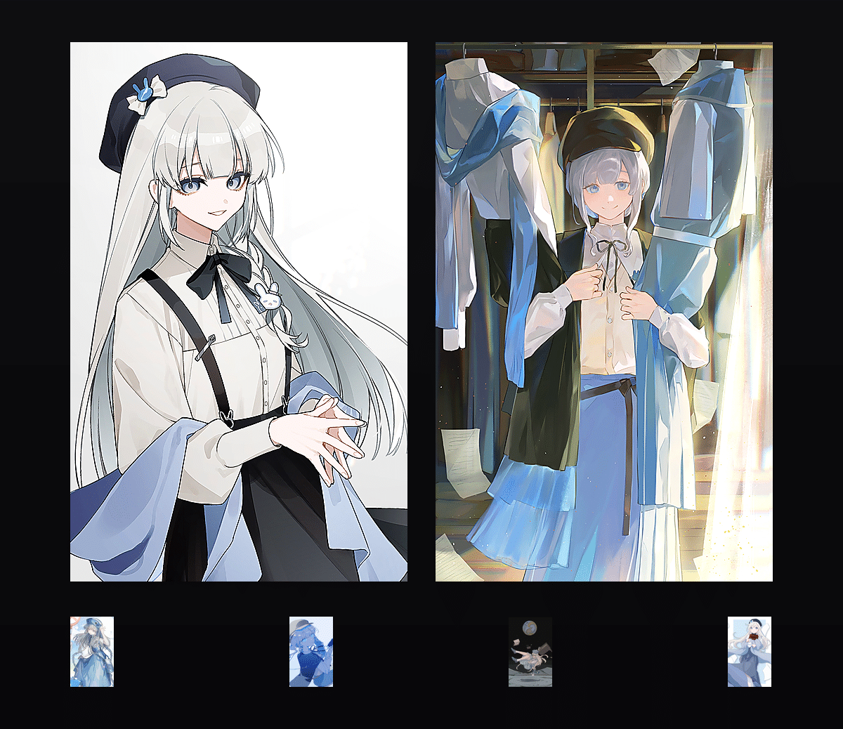 《深水怠Darara·回首》表情包&高清壁纸，支持导入微信和QQ作为表情包-表情包小岛