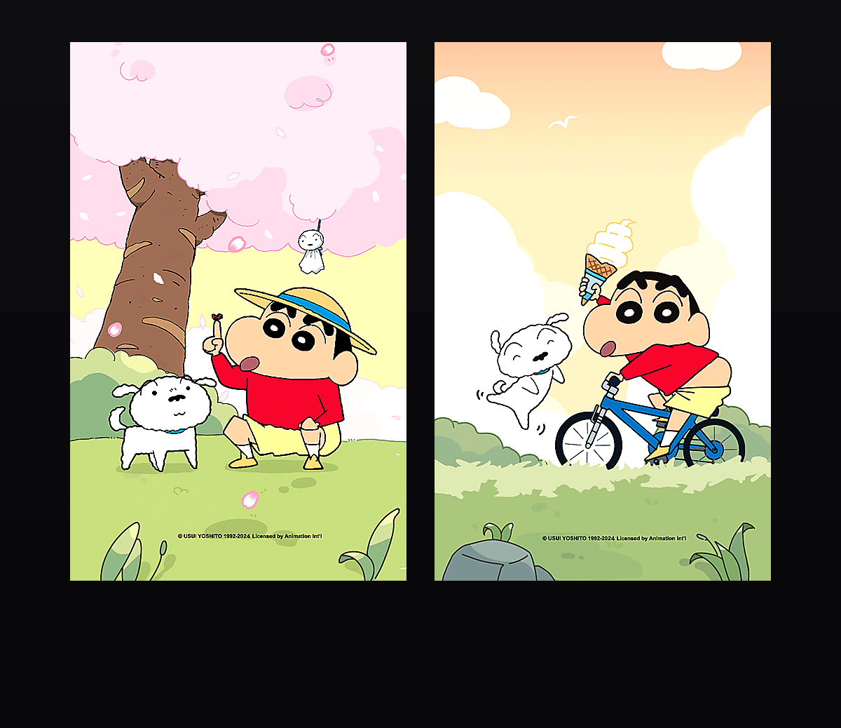 《蜡笔小新 快乐假期》表情包&高清壁纸，支持导入微信和QQ作为表情包-表情包小岛