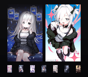 《星寝涙装扮》表情包&高清壁纸，支持导入微信和QQ作为表情包-表情包小岛