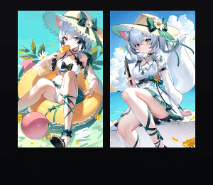 《花语蝶梦-神奈希》表情包&高清壁纸，支持导入微信和QQ作为表情包-表情包小岛