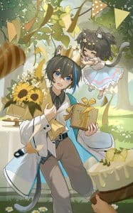 《铃当Reito · 二周年》表情包&高清壁纸，支持导入微信和QQ作为表情包-表情包小岛