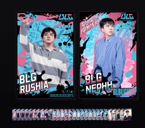 《BLG信念不熄收藏集-BLG无畏契约》表情包&高清壁纸，支持导入微信和QQ作为表情包-表情包小岛