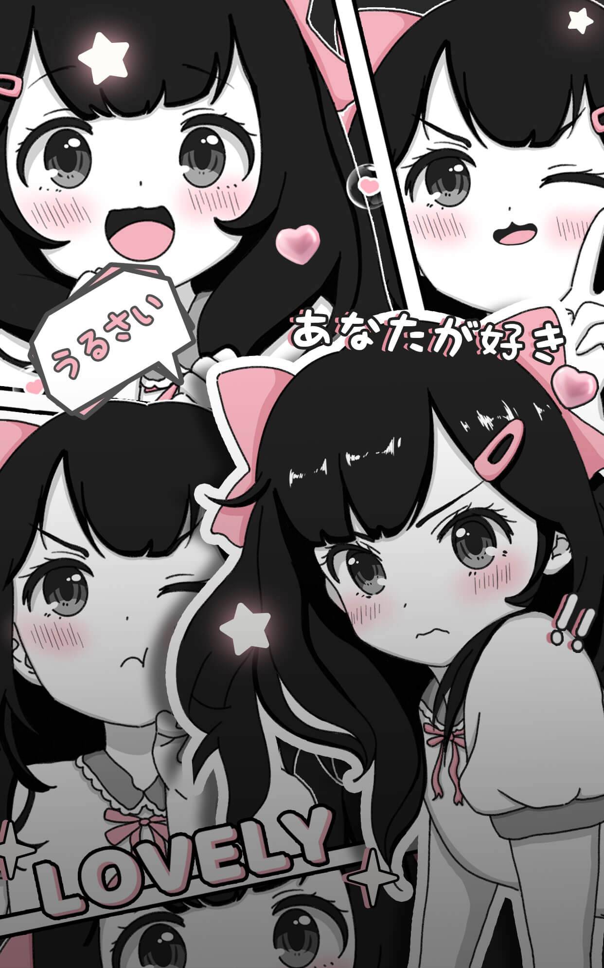 《傲娇少女 园酱》表情包&高清壁纸，支持导入微信和QQ作为表情包-表情包小岛