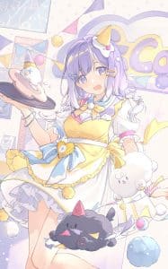 《星午 女仆ver.》表情包&高清壁纸，支持导入微信和QQ作为表情包-表情包小岛