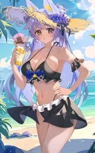《夏日狸狸》表情包&高清壁纸，支持导入微信和QQ作为表情包-表情包小岛