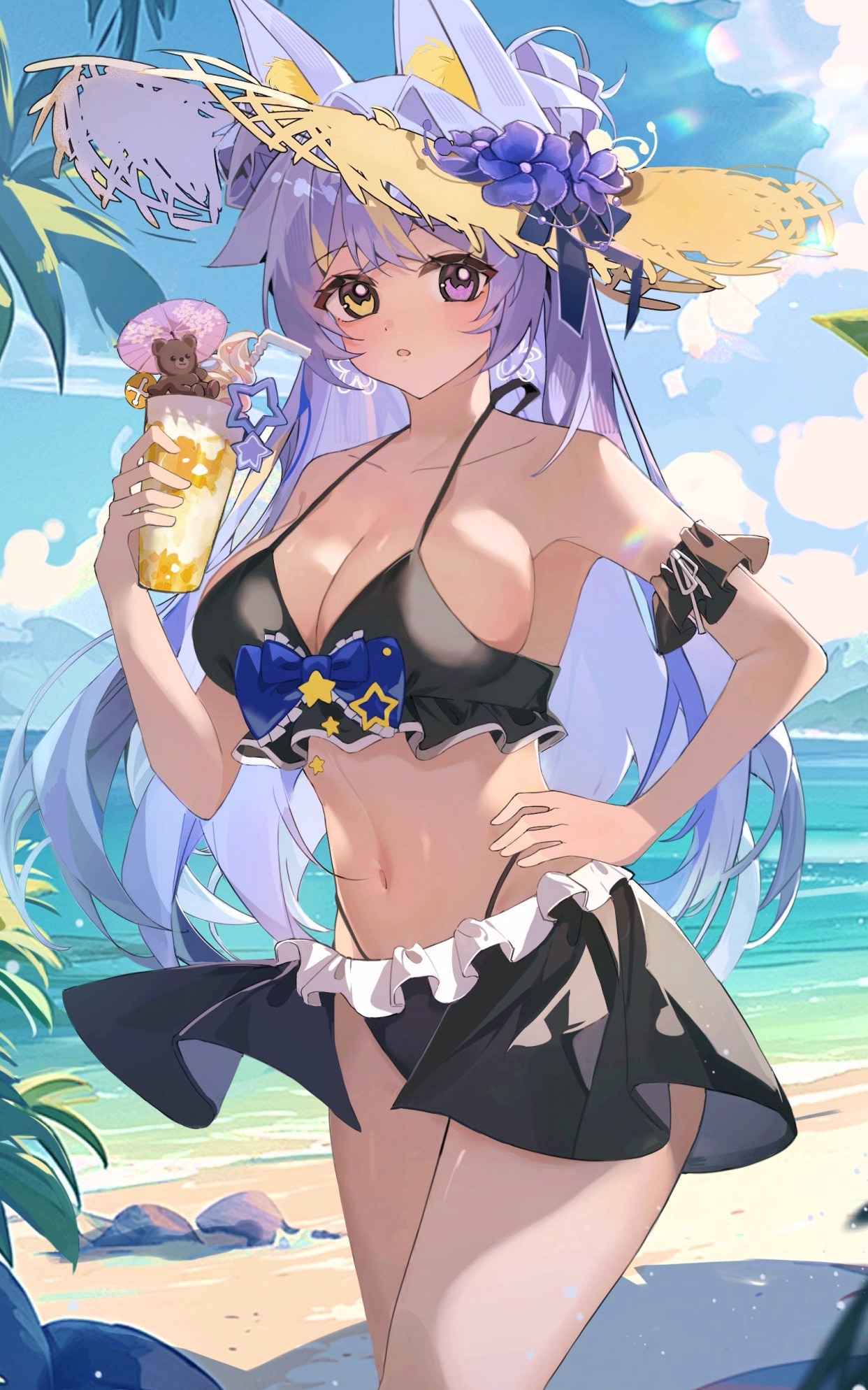 《夏日狸狸》表情包&高清壁纸，支持导入微信和QQ作为表情包-表情包小岛