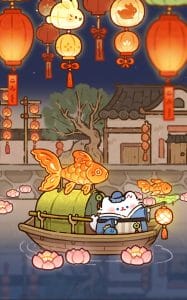 《卷卷猫中秋快乐》表情包&高清壁纸，支持导入微信和QQ作为表情包-表情包小岛