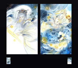 《狐画·水彩君奉天》表情包&高清壁纸，支持导入微信和QQ作为表情包-表情包小岛