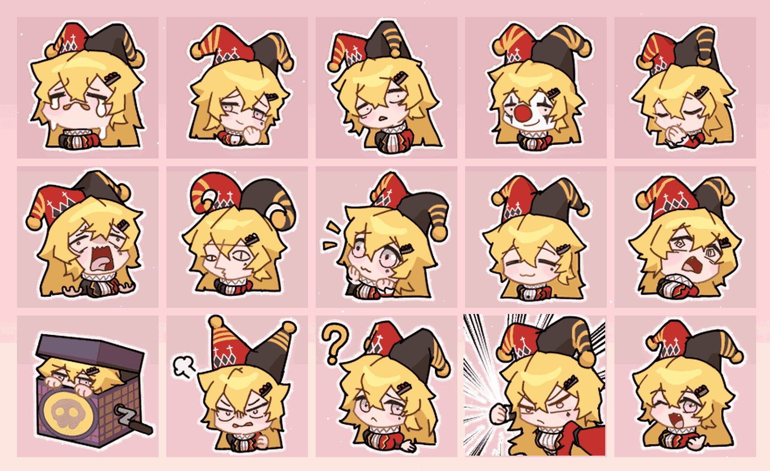 愚人少女 表情包预览