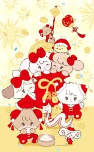 《新年mikko》表情包&高清壁纸，支持导入微信和QQ作为表情包-表情包小岛
