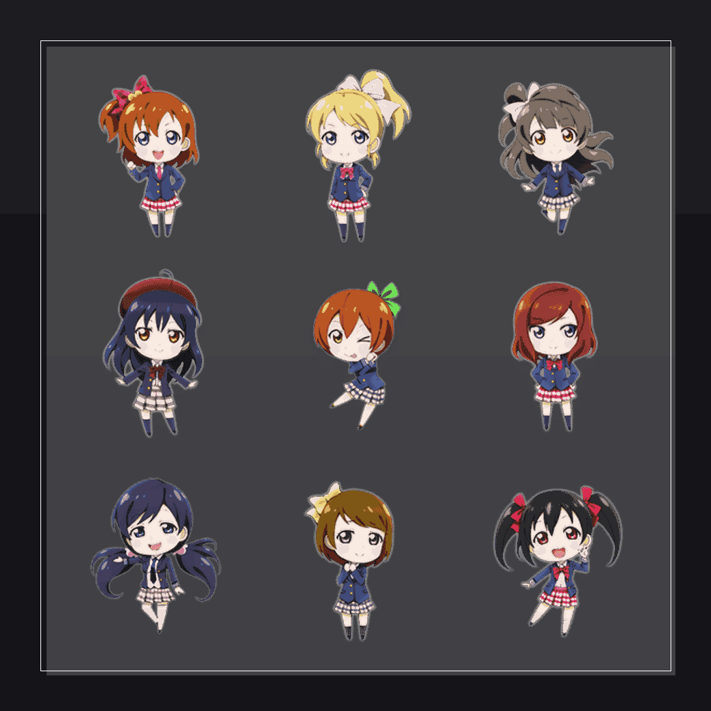 LoveLive！收藏集  表情包预览