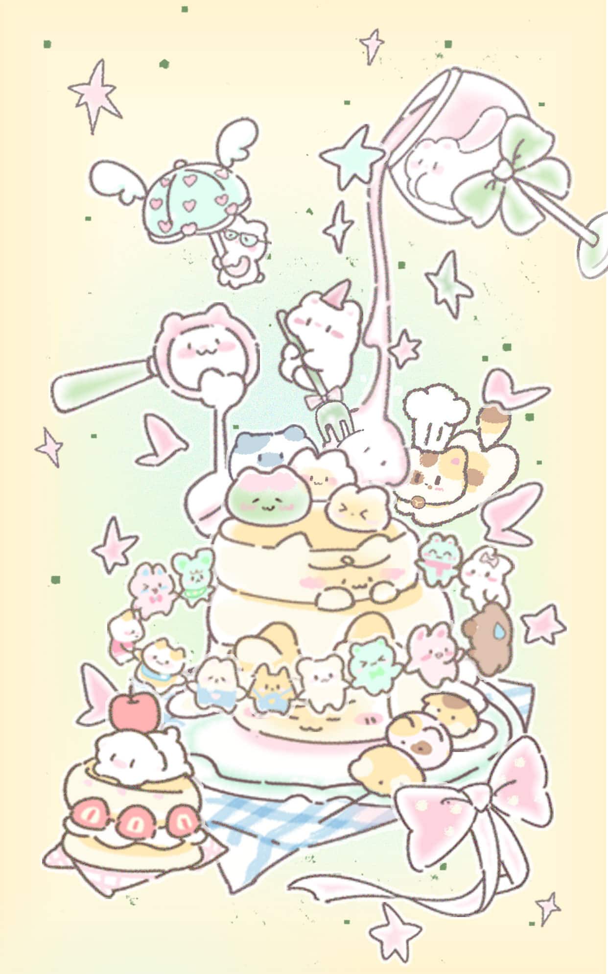 《猫猫舒芙蕾》表情包&高清壁纸，支持导入微信和QQ作为表情包-表情包小岛