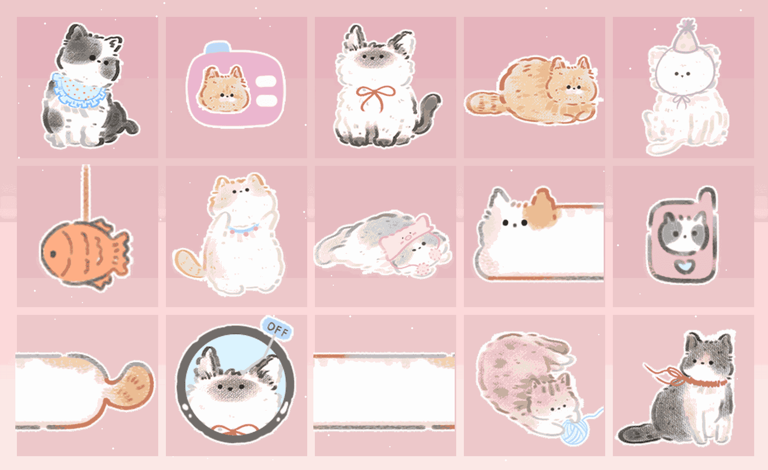 猫咪天堂 表情包预览