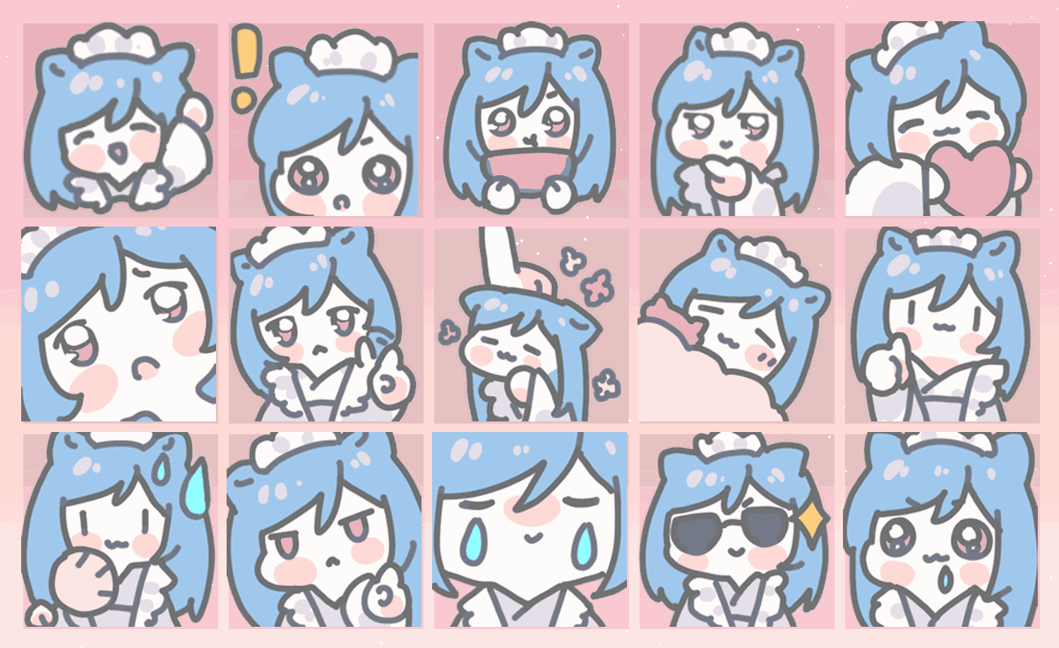 烟花璀璨 表情包预览