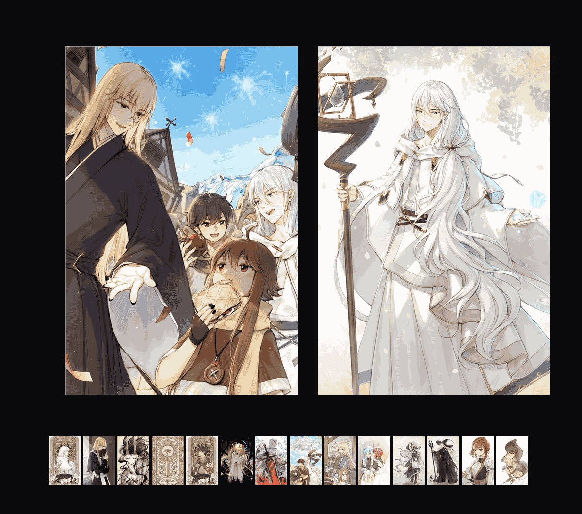 《Nameless Saga收藏集》表情包&高清壁纸，支持导入微信和QQ作为表情包-哔哩小岛