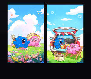 《JellieMons 快乐时光》表情包&高清壁纸，支持导入微信和QQ作为表情包-表情包小岛