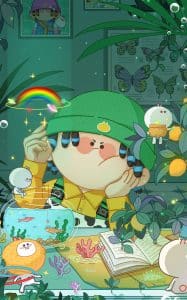 《焦绿少年不焦虑》表情包&高清壁纸，支持导入微信和QQ作为表情包-表情包小岛