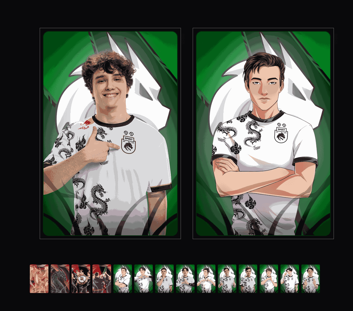 《Team Spirit TI13收藏集》表情包&高清壁纸，支持导入微信和QQ作为表情包-哔哩小岛