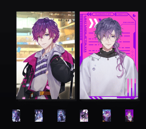 《Uki Violeta收藏集》表情包&高清壁纸，支持导入微信和QQ作为表情包-表情包小岛