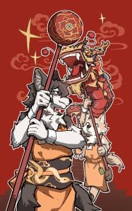 《正经狼咖 蛇年特辑》表情包&高清壁纸，支持导入微信和QQ作为表情包-表情包小岛