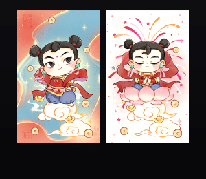 《哪吒鸿运当头》表情包&高清壁纸，支持导入微信和QQ作为表情包-表情包小岛