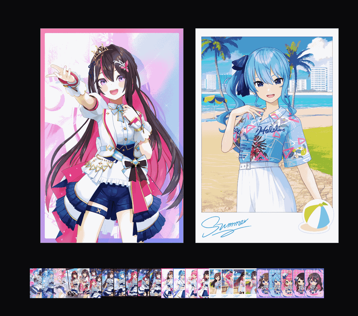 《hololive0期生收藏集》表情包&高清壁纸，支持导入微信和QQ作为表情包-哔哩小岛