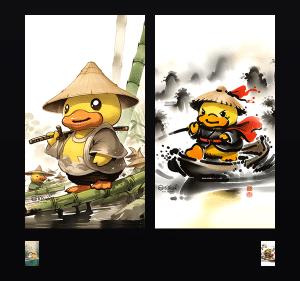 《小黄鸭侠客江湖》表情包&高清壁纸，支持导入微信和QQ作为表情包-表情包小岛