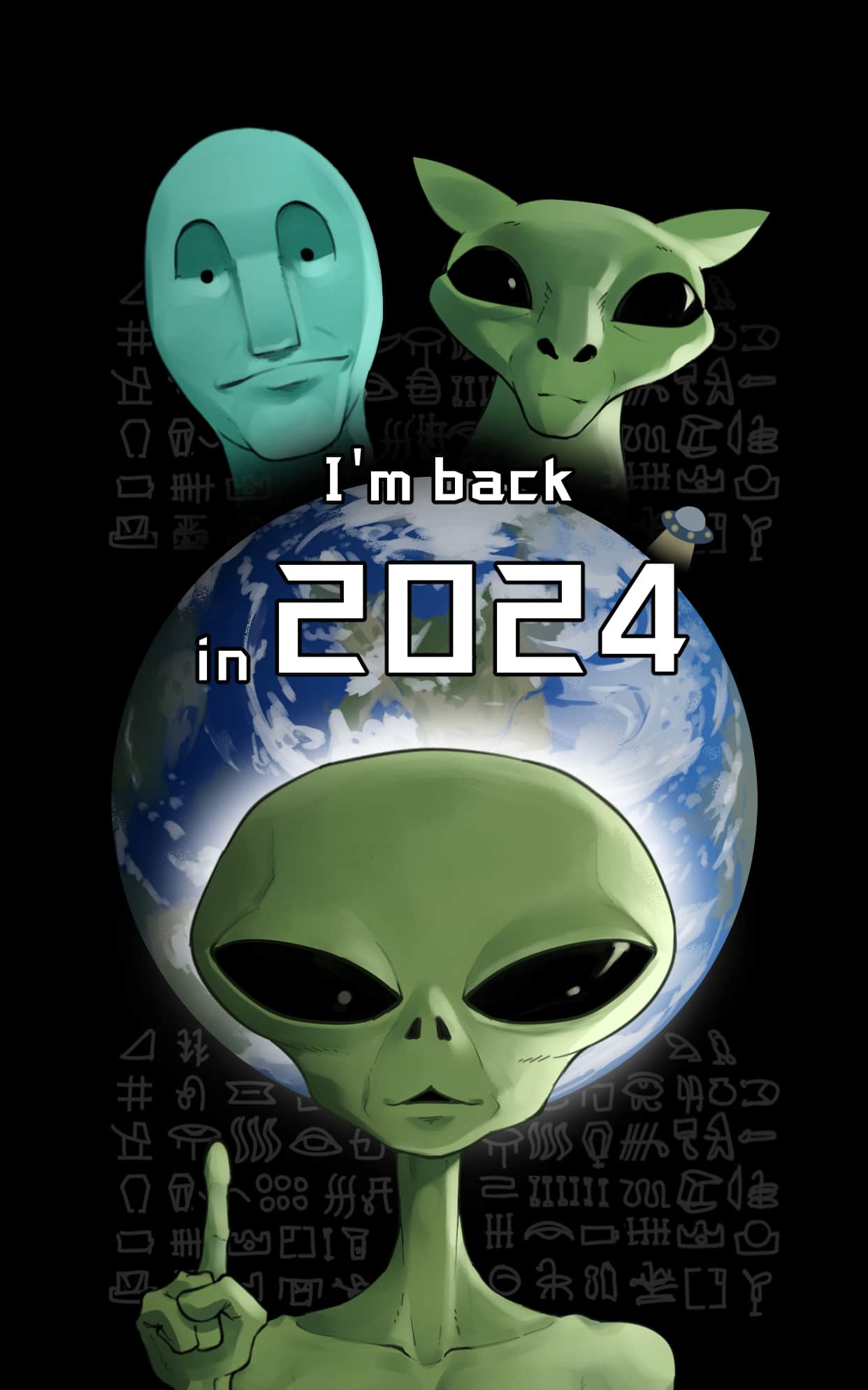 《万能外星人》表情包&高清壁纸，支持导入微信和QQ作为表情包-表情包小岛