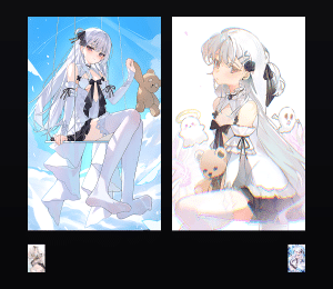 《夜染·雪》表情包&高清壁纸，支持导入微信和QQ作为表情包-表情包小岛