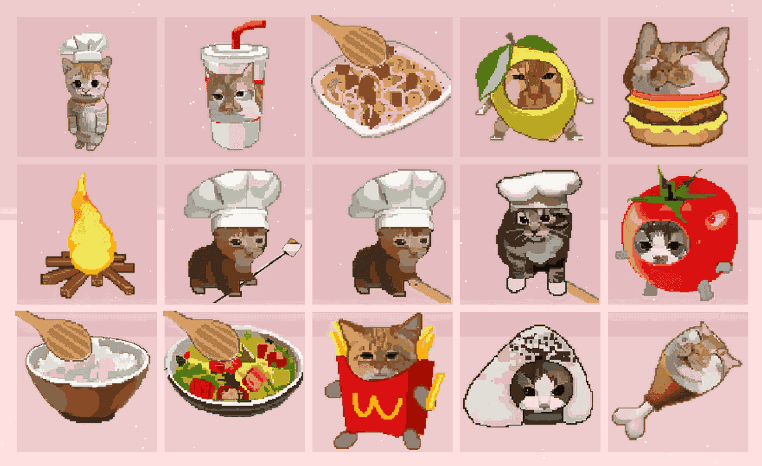 上菜版猫meme 表情包预览
