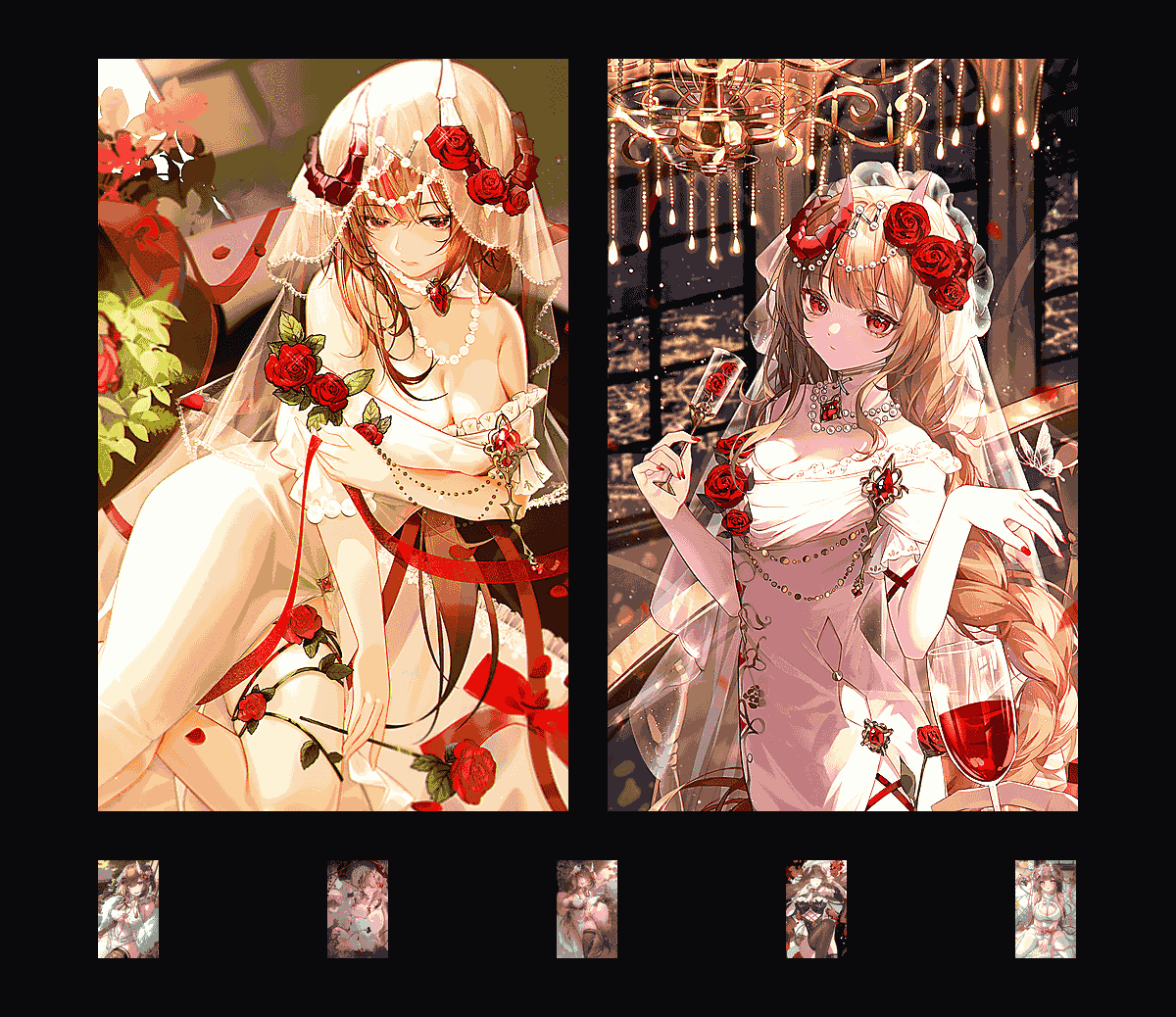 《罗塞菈Rosella周年纪念个性装扮》表情包&高清壁纸，支持导入微信和QQ作为表情包-表情包小岛