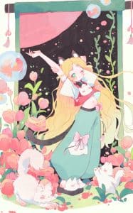 《春日猫猫》表情包&高清壁纸，支持导入微信和QQ作为表情包-表情包小岛