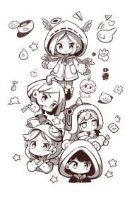 《漫画魔物娘》表情包&高清壁纸，支持导入微信和QQ作为表情包-表情包小岛
