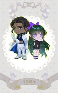 《月兔魔女与保镖》表情包&高清壁纸，支持导入微信和QQ作为表情包-表情包小岛