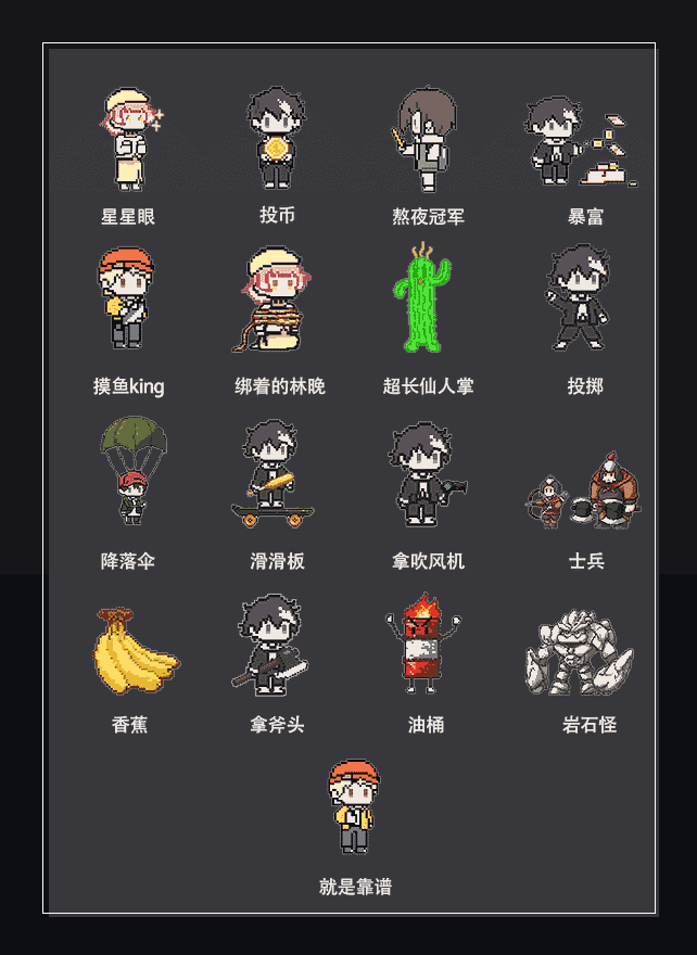 亏成首富从游戏开始 表情包预览