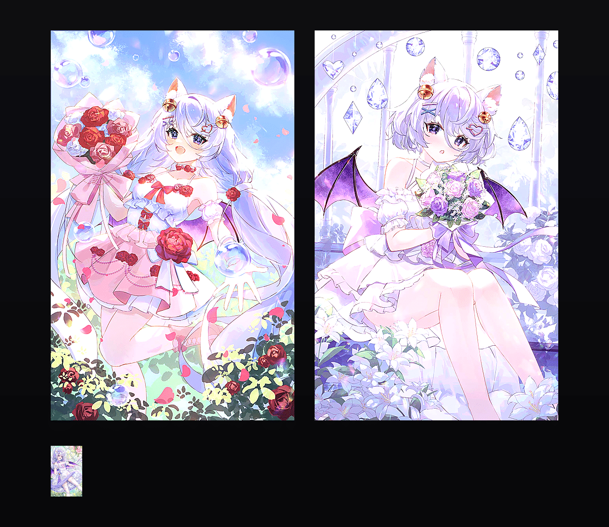 《洛维娅·浪漫花嫁》表情包&高清壁纸，支持导入微信和QQ作为表情包-表情包小岛